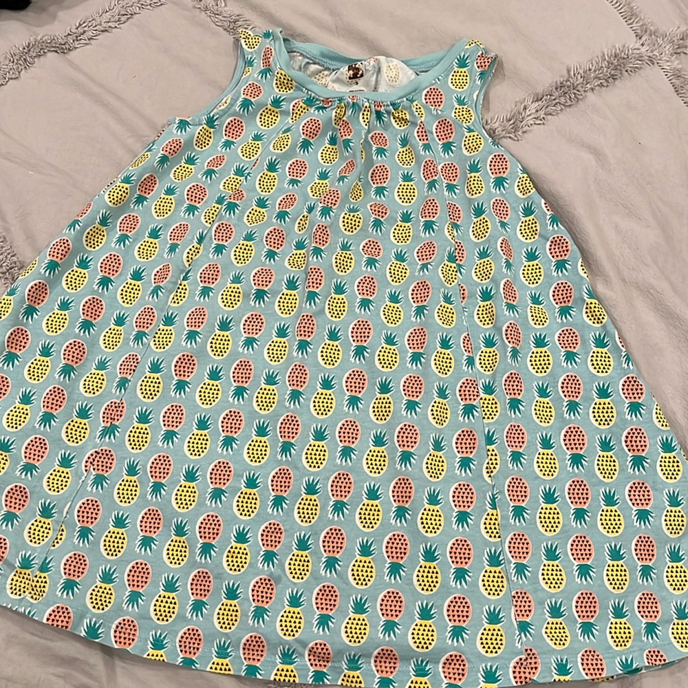 Tea Collection pineapple swing dress